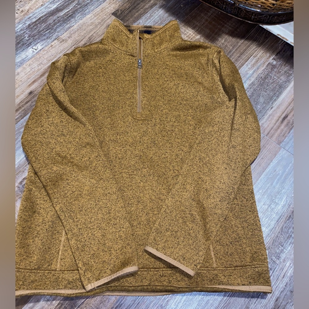50%offw❤️ Eddie Bauer 1/4 Zip Burgundy Fleece Pullover. Women’s size Medium 509